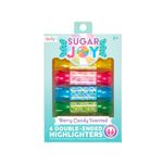 Carioci duble parfumate Sugar Joy - Set de 4 fotografia produsului