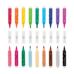 Carioci lavabile duble cu stampile Stampables- Set de 18 fotografia produsului View 6 S