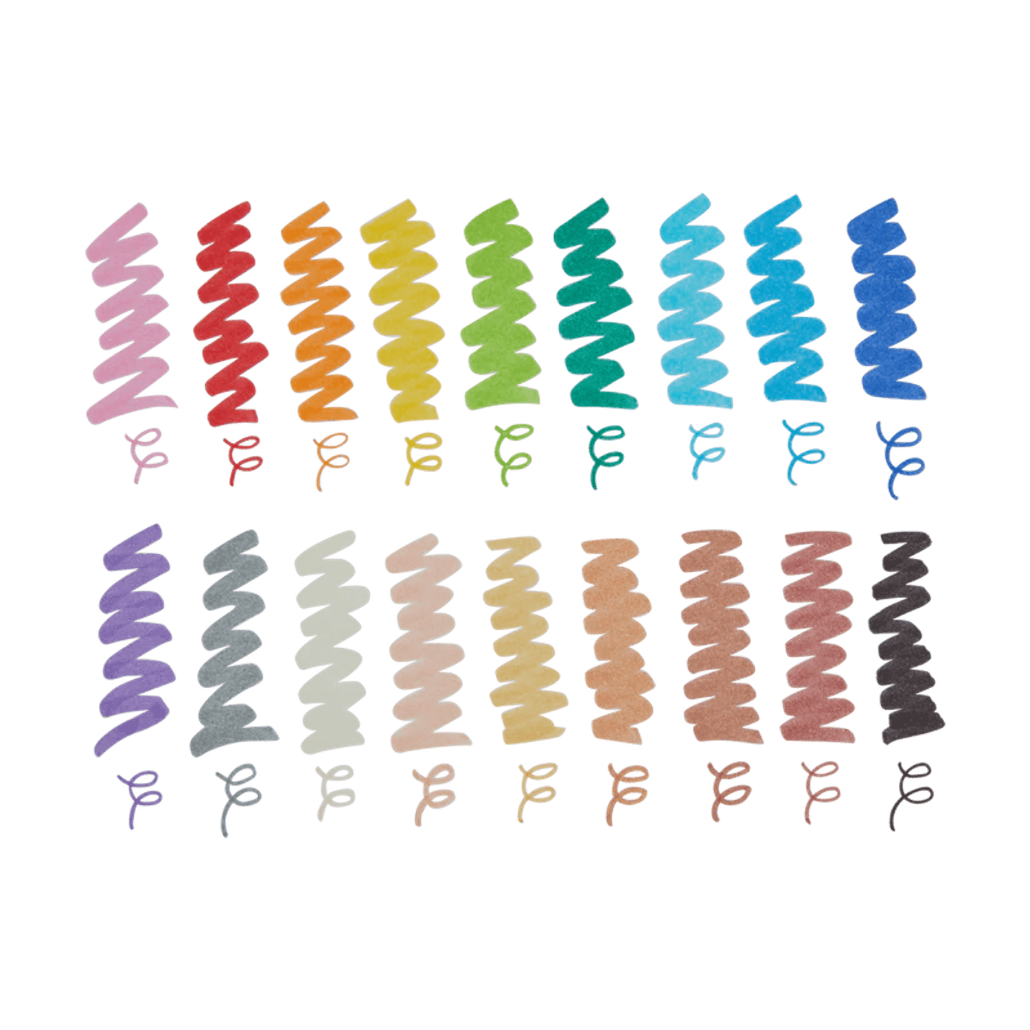 Carioci lavabile Color Together - Set de 18 fotografia produsului View 3 L