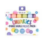 Creioane tempera solida Chunkies culori pastel, 6 bucati fotografia produsului