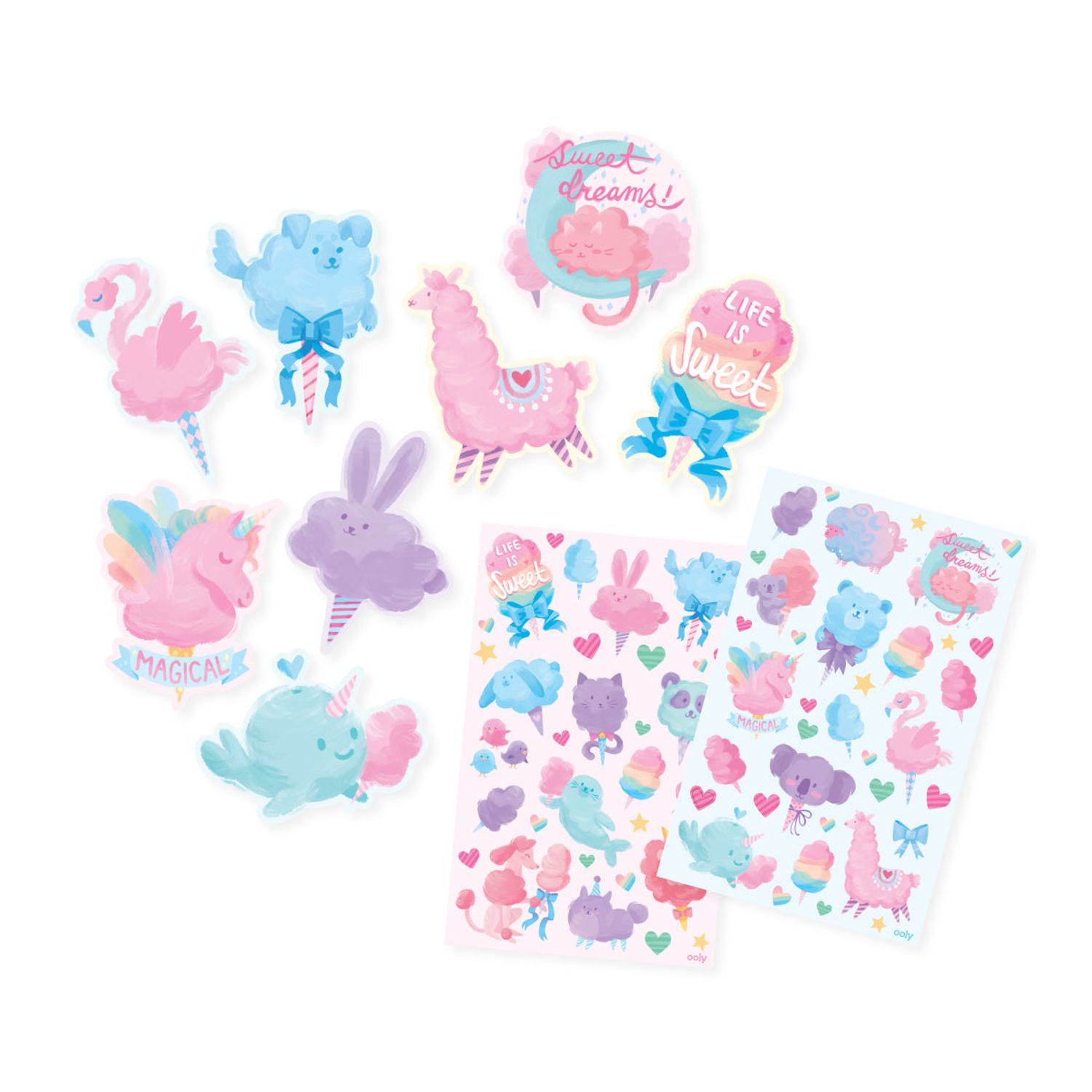 Stickere parfumate - Fluffy Cotton Candy fotografia produsului View 2 L