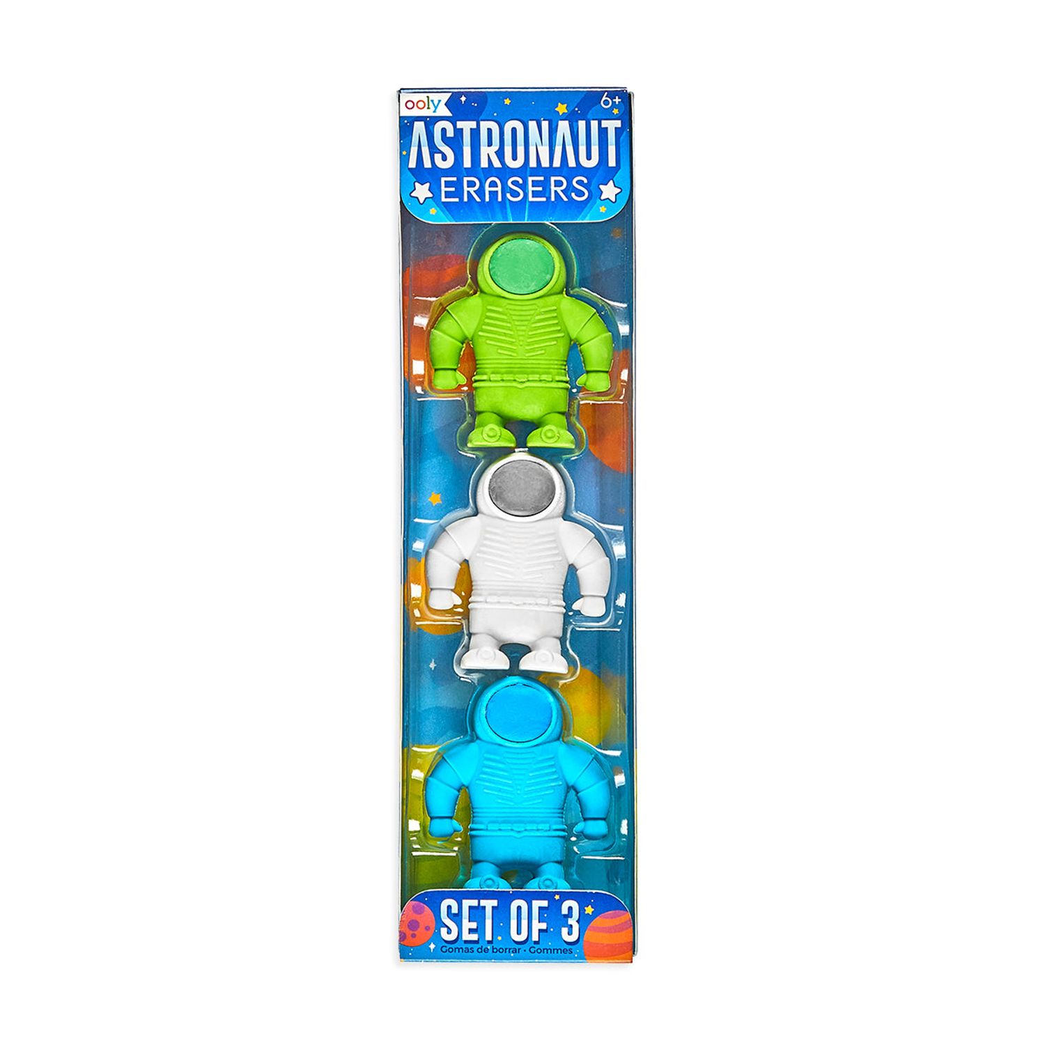 Radiere astronaut - set de 3 fotografia produsului