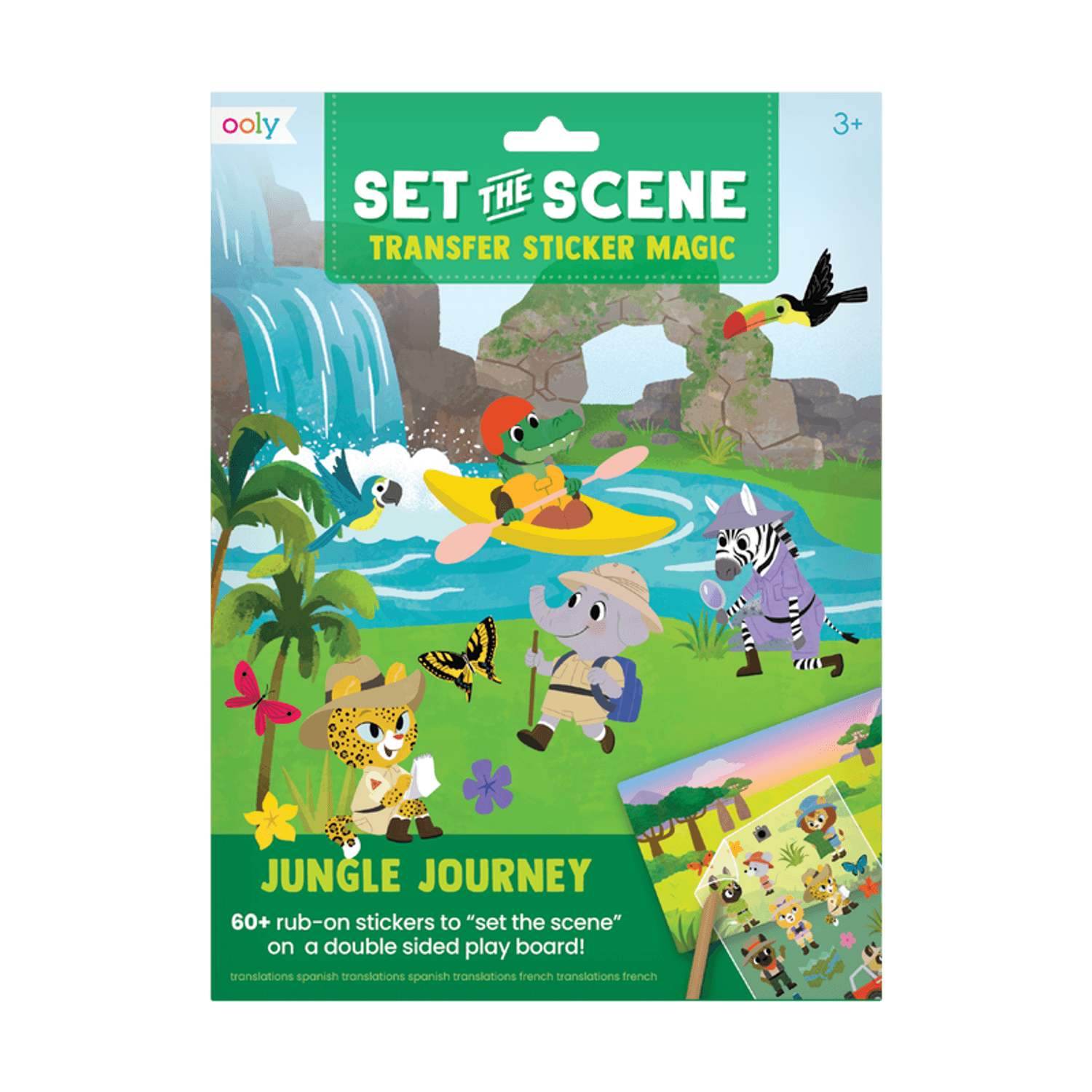 Set creativ transfer - Aventura in jungla fotografia produsului