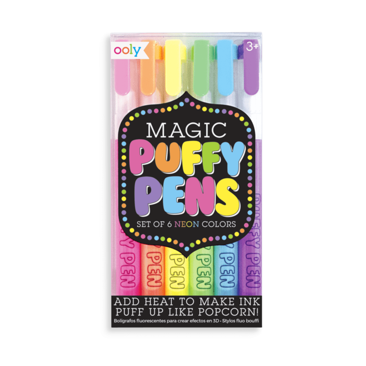 Carioci magice cu efect 3D, Puffy Pens, fotografia produsului