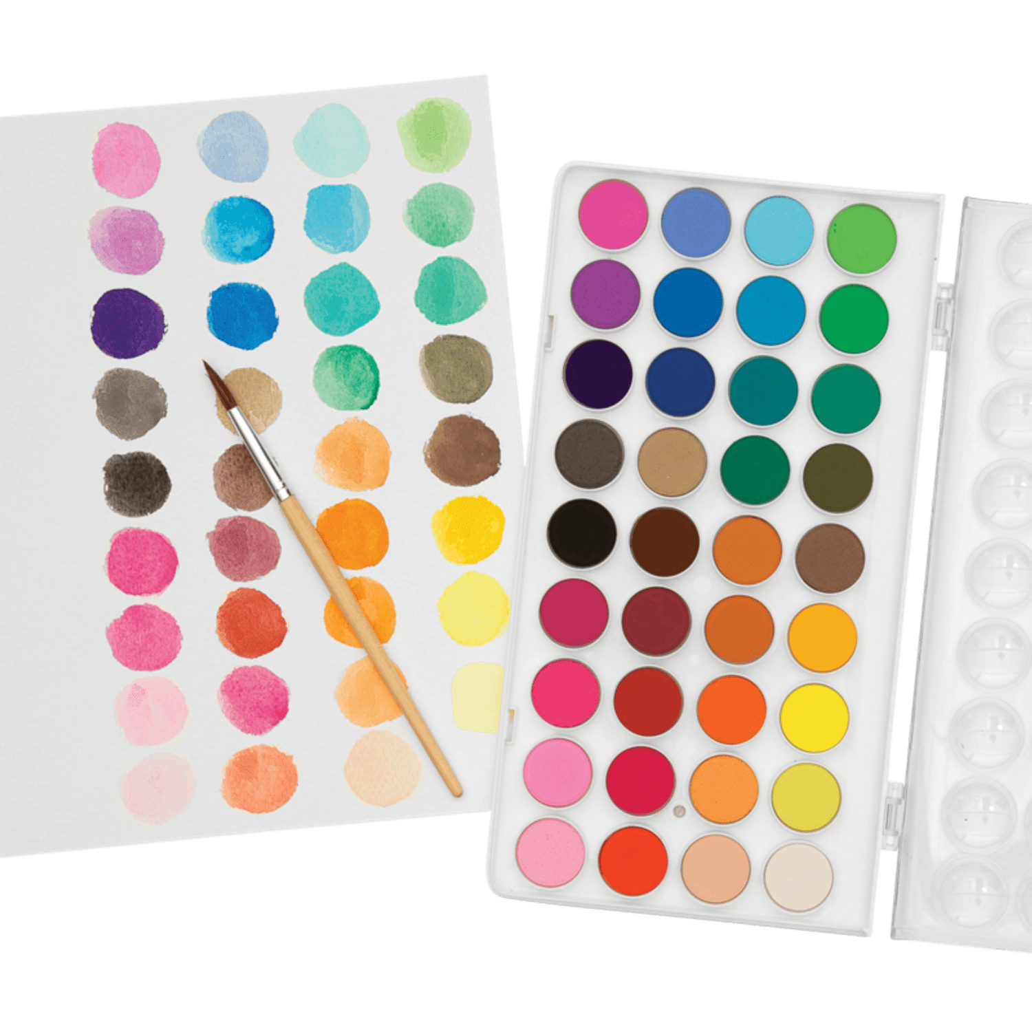 Acuarele lavabile Lil Paint, 36 culori fotografia produsului View 3 L