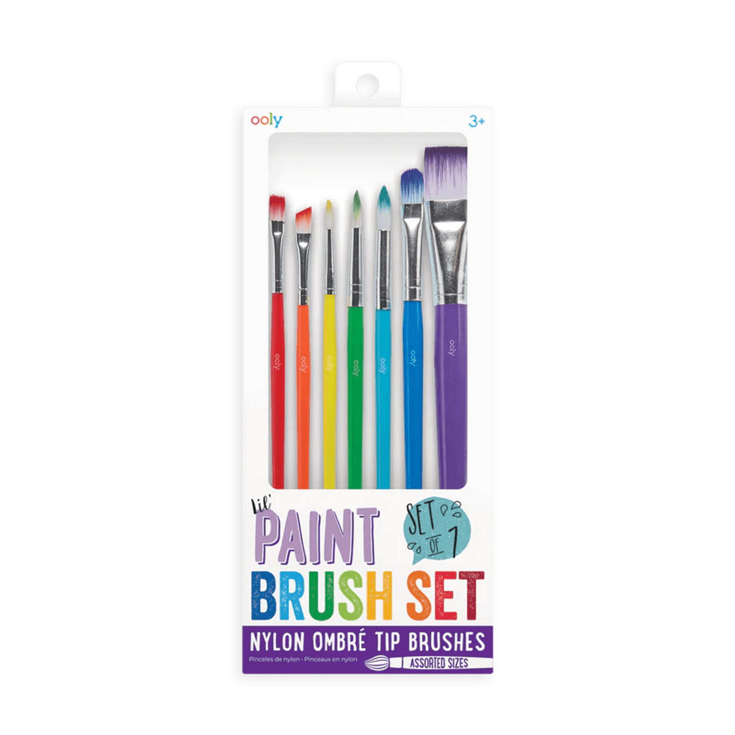 Set de 7 pensule universale, colorate fotografia produsului