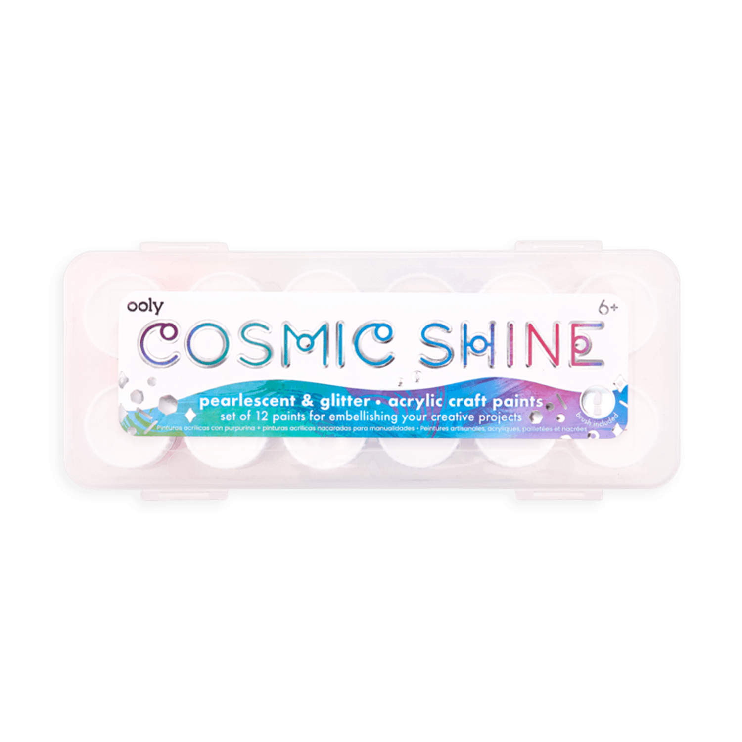 Vopsele decorative acrilice, perle si sclipici, Cosmic Shine fotografia produsului View 2 L
