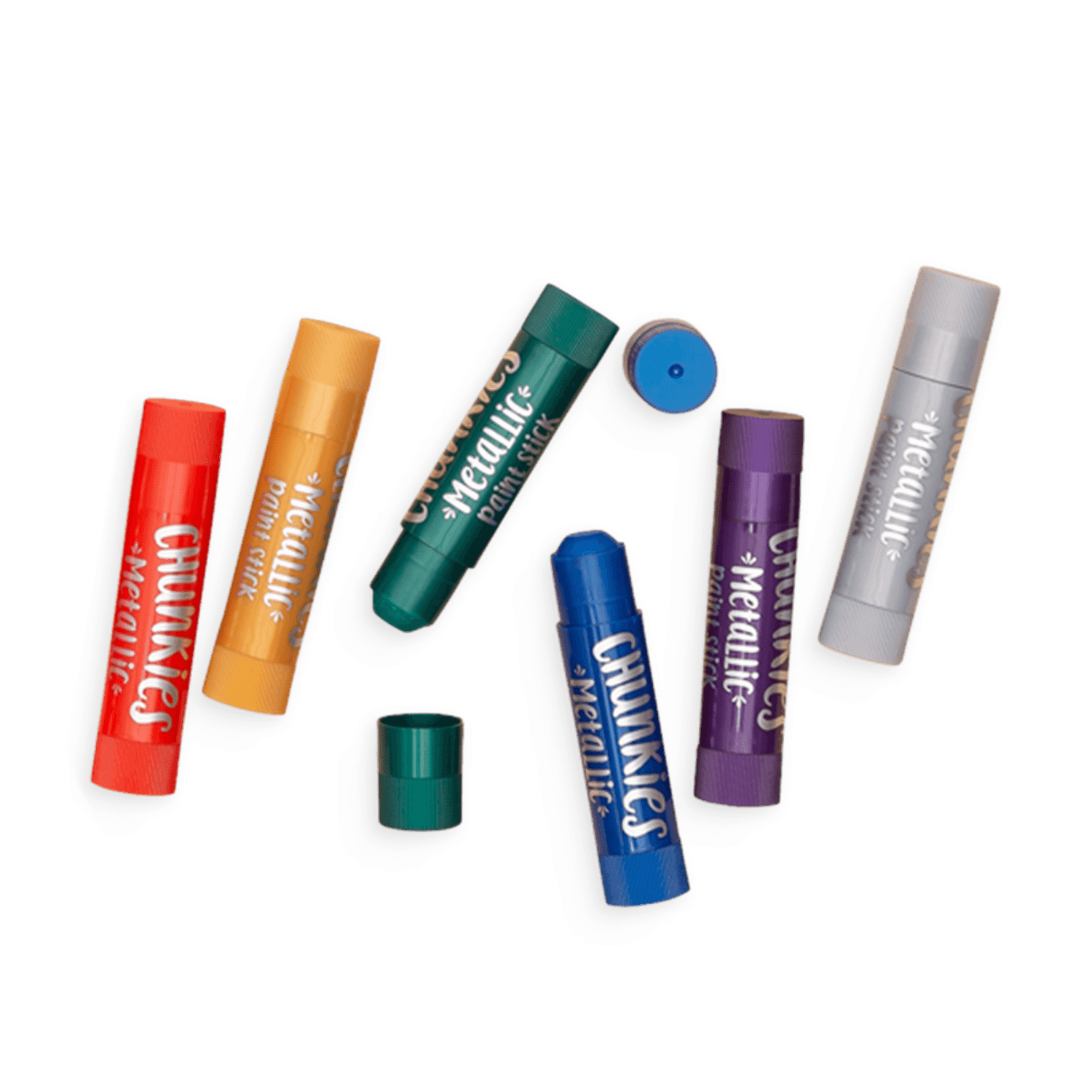 Creioane tempera solida Chunkies culori metalice, 6 bucati fotografia produsului View 2 L