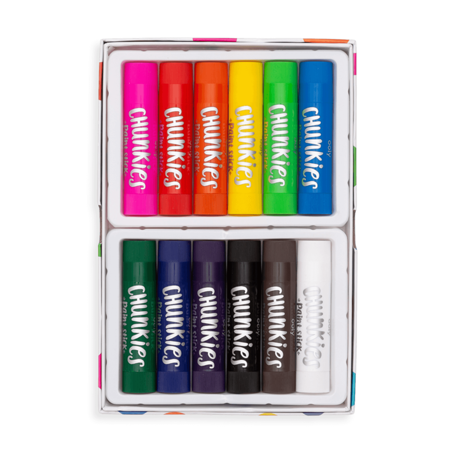 Creioane tempera solida Chunkies, 12 bucati fotografia produsului View 2 L