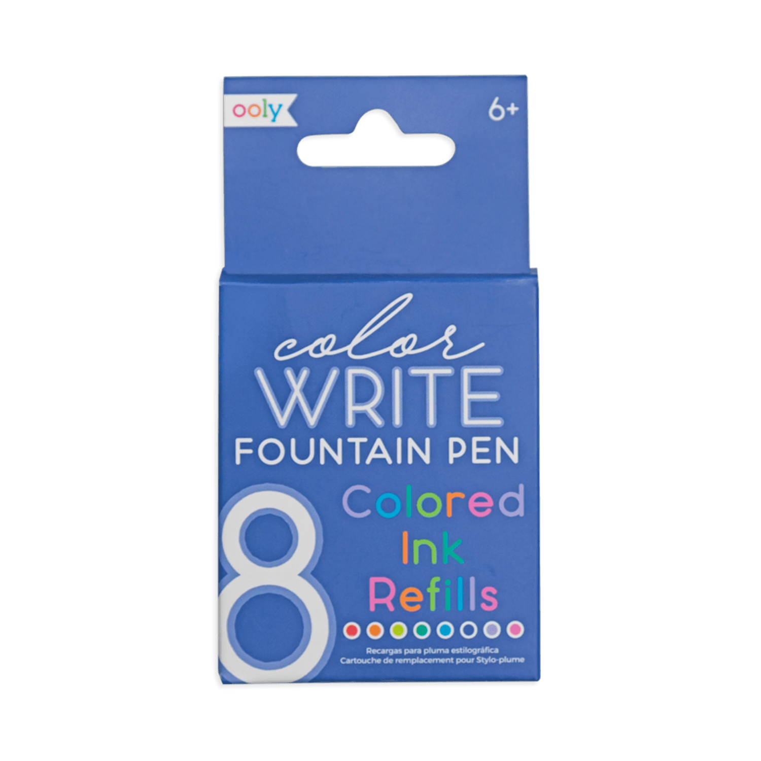 Rezerve Color Write pentru stilouri - set 8 culori fotografia produsului View 3 L