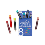 Rezerve Color Write pentru stilouri - set 8 culori fotografia produsului