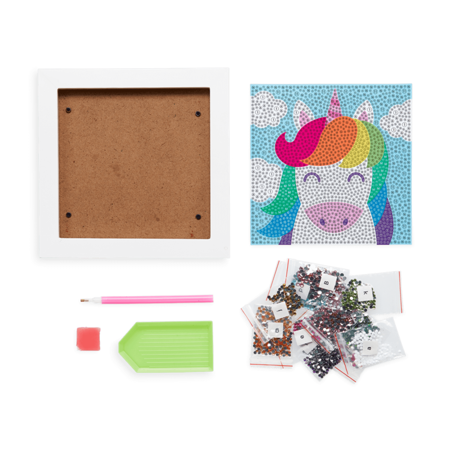 Atelier creativ DIY cu diamante - Unicorn fotografia produsului View 4 L
