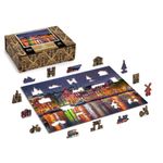 Puzzle din lemn, Amsterdam noaptea, 200 piese fotografia produsului View 2 S