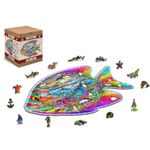 Puzzle din lemn, Pestisorul fermecat, 250 piese fotografia produsului View 2 S