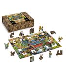 Puzzle din lemn, Viata la tara, 200 piese fotografia produsului View 2 S