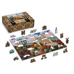 Puzzle din lemn, Castelul Neuschwanstein, 200 piese fotografia produsului View 2 S