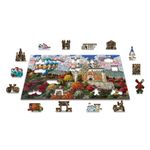 Puzzle din lemn, Castelul Neuschwanstein, 200 piese fotografia produsului View 4 S