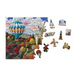 Puzzle din lemn, Castelul Neuschwanstein, 200 piese fotografia produsului View 3 S