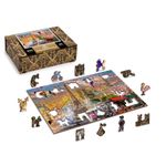 Puzzle din lemn, Primavara la Paris, 200 piese fotografia produsului View 2 S