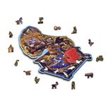 Puzzle din lemn, Gramofonul bunicilor, 250 piese fotografia produsului View 4 S