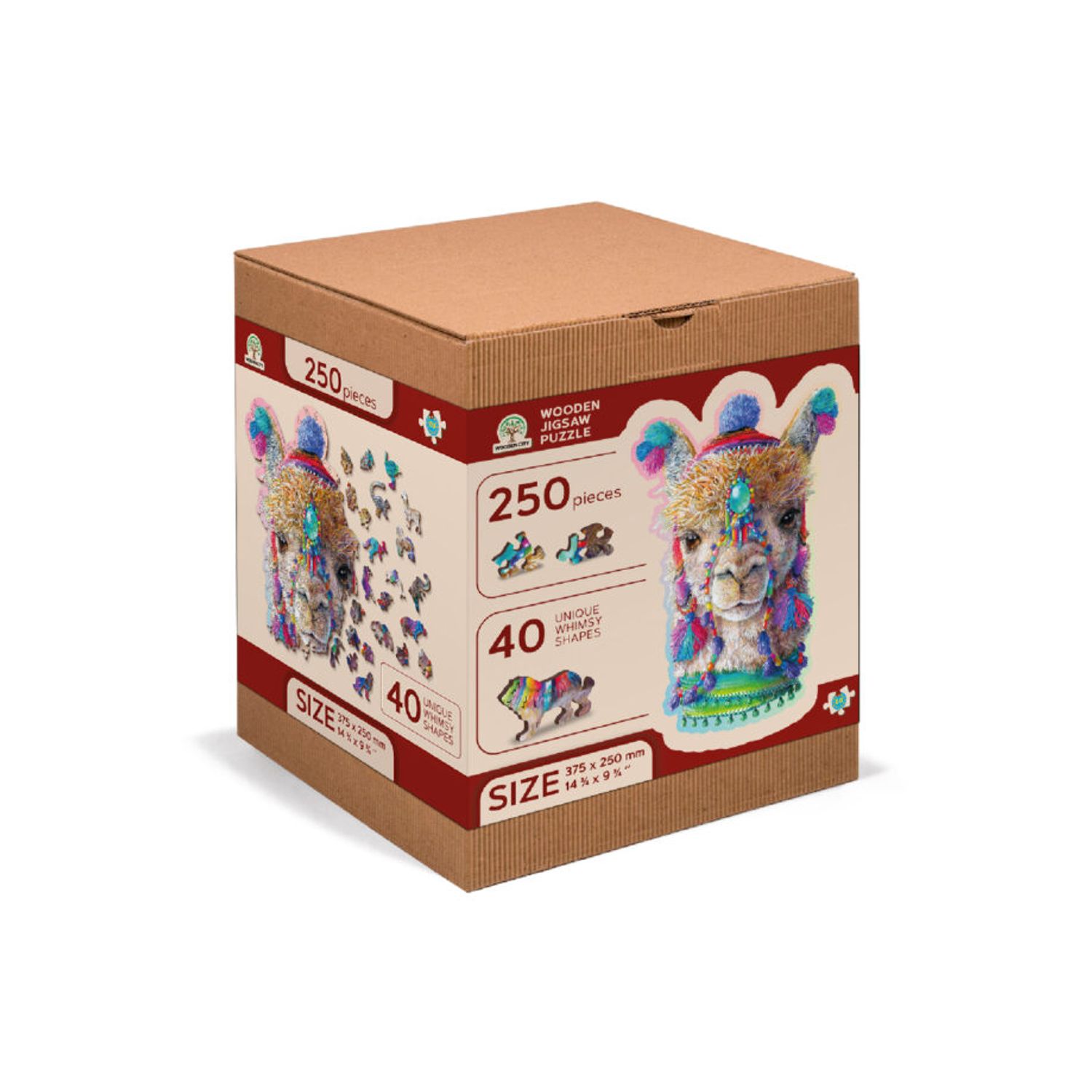 Puzzle din lemn, Camila, 250 piese fotografia produsului