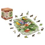 Puzzle din lemn, Pasari tropicale, 300 piese fotografia produsului View 2 S