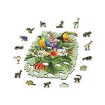Puzzle din lemn, Pasari tropicale, 300 piese fotografia produsului View 4 S
