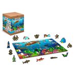 Puzzle din lemn, Paradisul subacvatic, 200 piese fotografia produsului View 2 S