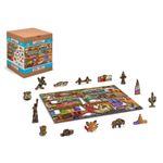 Puzzle din lemn, Magazinul de bomboane, 200 piese fotografia produsului View 2 S