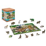 Puzzle din lemn, Cresa animalelor, 200 piese fotografia produsului View 2 S