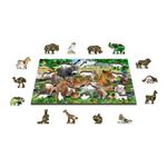 Puzzle din lemn, Cresa animalelor, 200 piese fotografia produsului View 4 S
