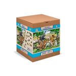 Puzzle din lemn, Cresa animalelor, 200 piese fotografia produsului