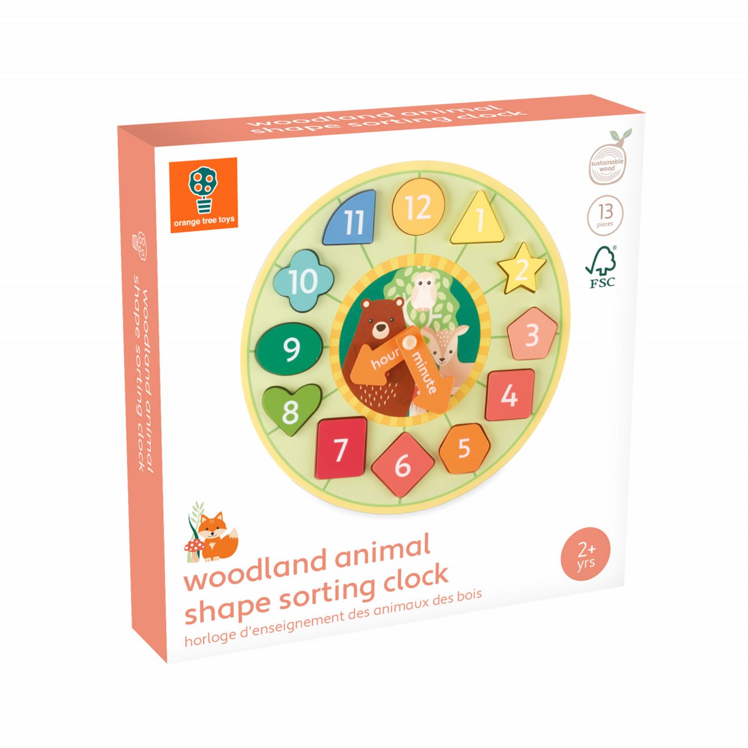 Ceas sortator, Orange Tree Toys fotografia produsului View 2 L
