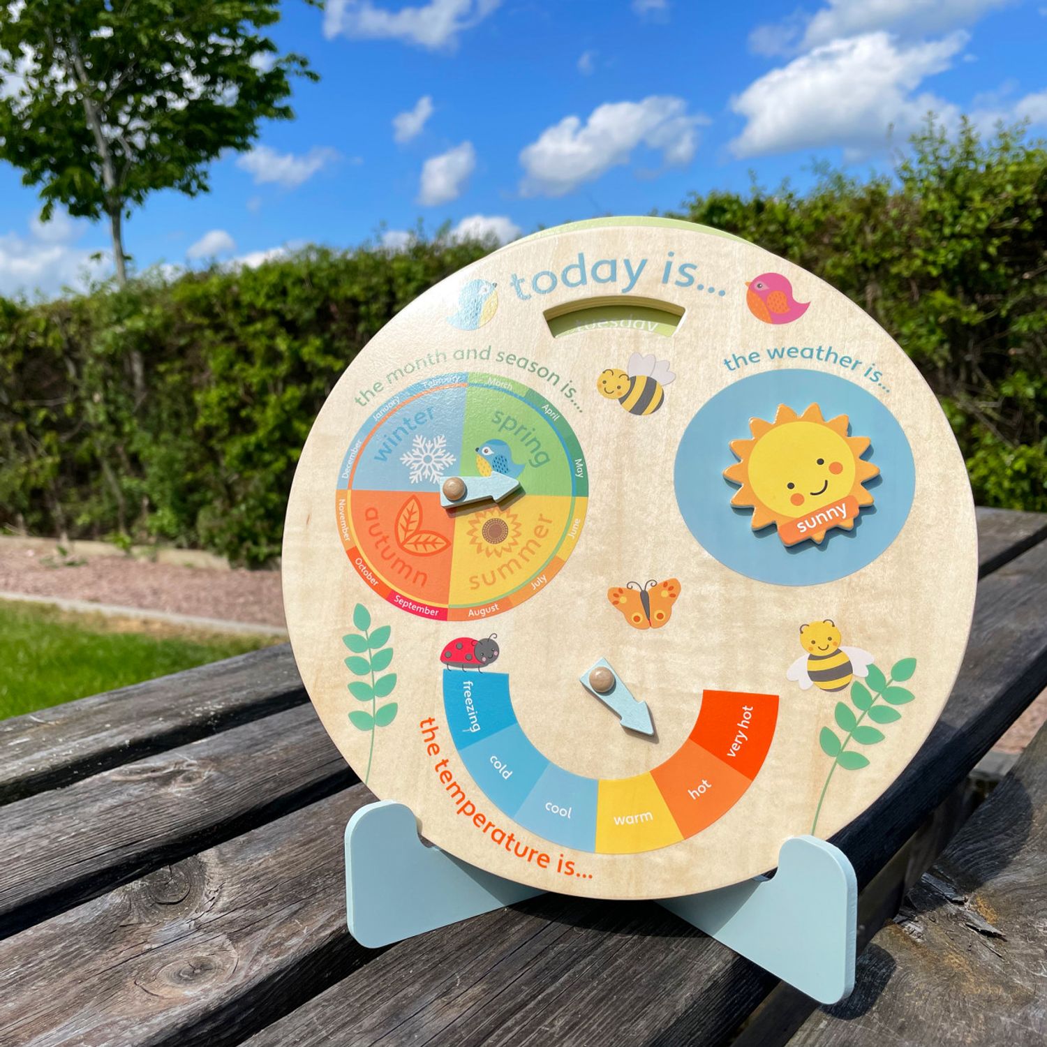 Ceas meteo, Orange Tree Toys fotografia produsului View 4 L
