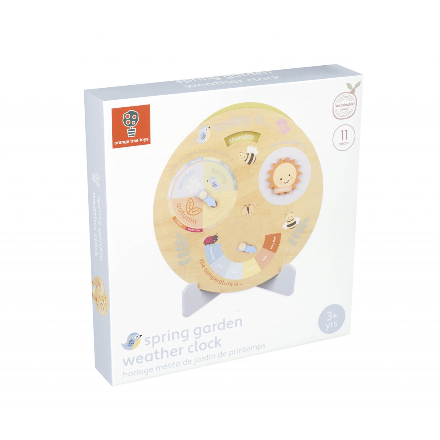 Ceas meteo, Orange Tree Toys fotografia produsului View 2 L