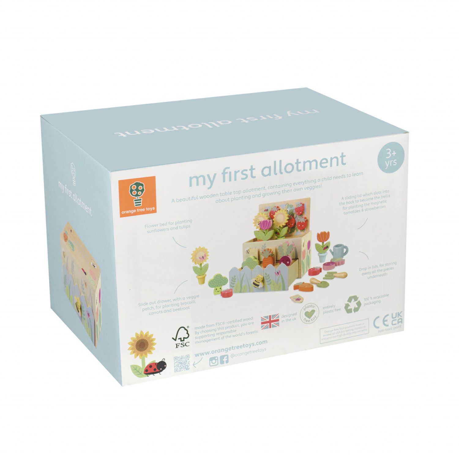 Primul set de crescut plante, Orange Tree Toys fotografia produsului View 3 L