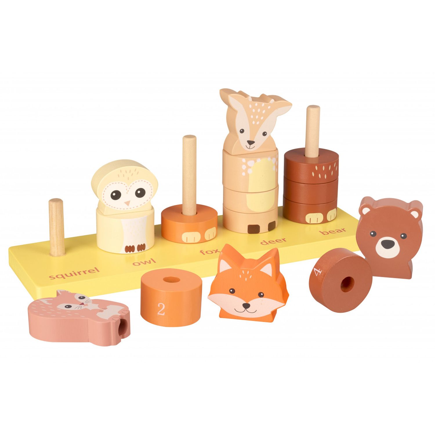 Joc de numarat cu animale, Orange Tree Toys fotografia produsului View 3 L
