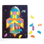 Joc educativ tip mozaic cu forme trapezoidale, Explorare fotografia produsului View 2 S