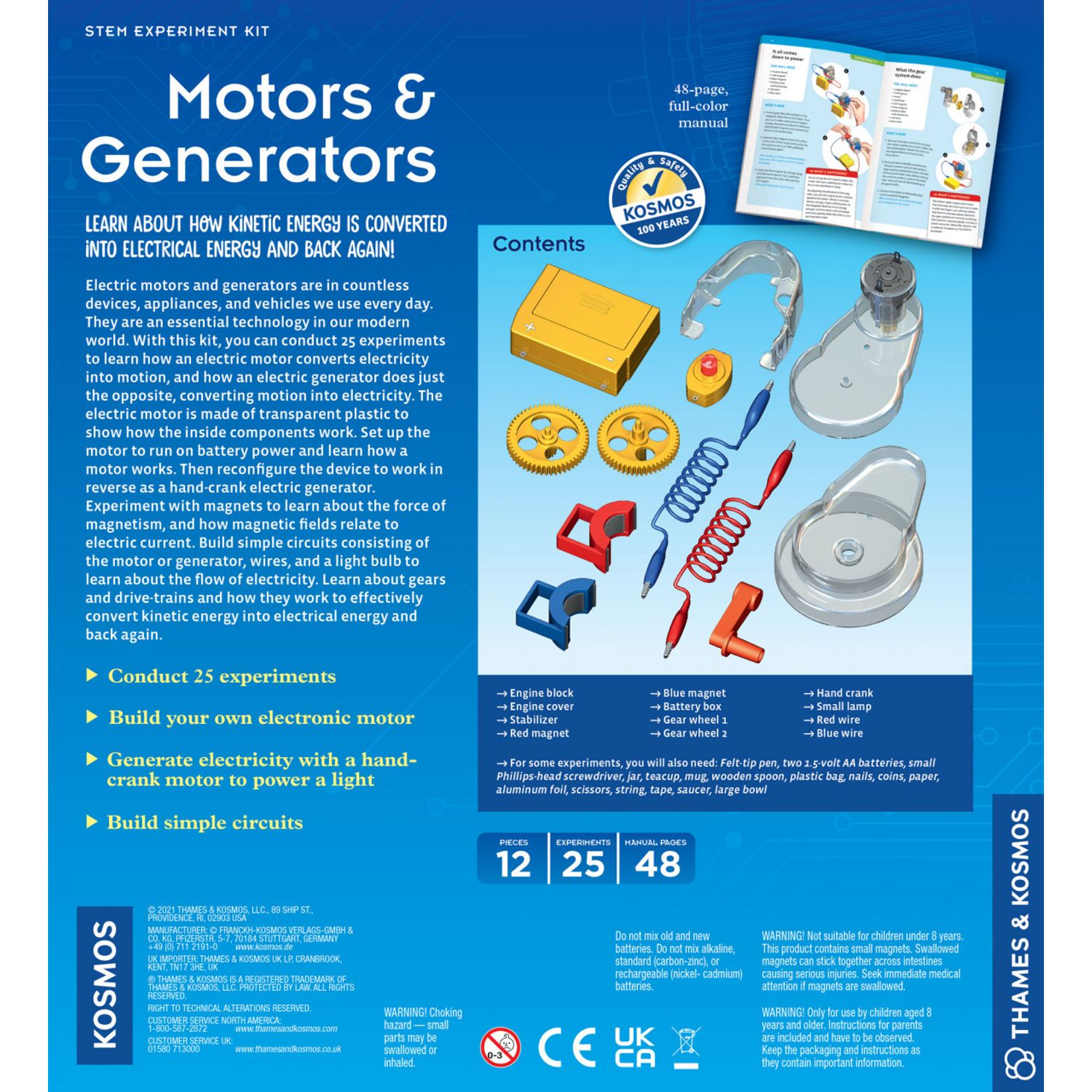 Kit STEM de construit motoare si generatoare fotografia produsului View 4 L