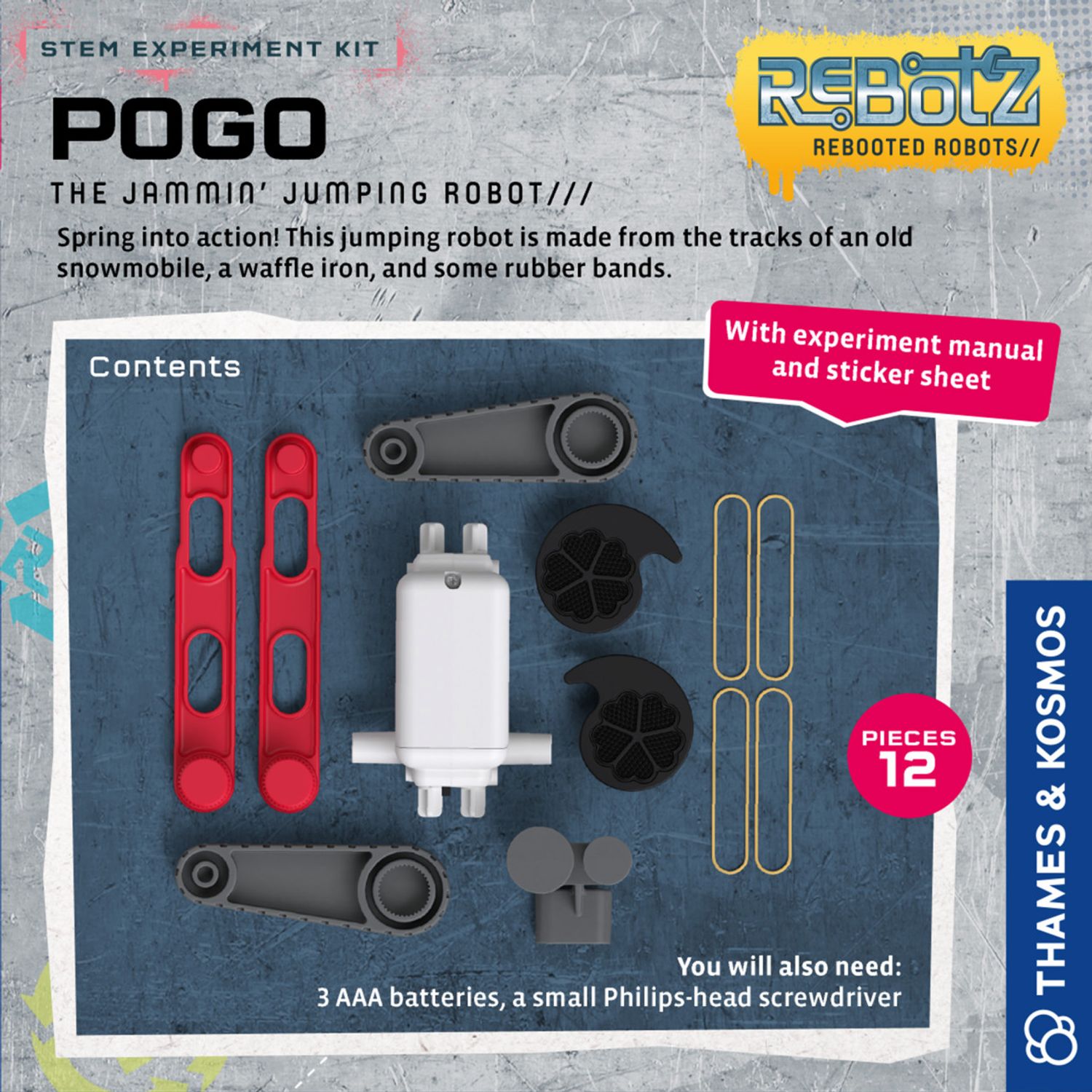 Kit STEM Robotul Pogo fotografia produsului View 2 L