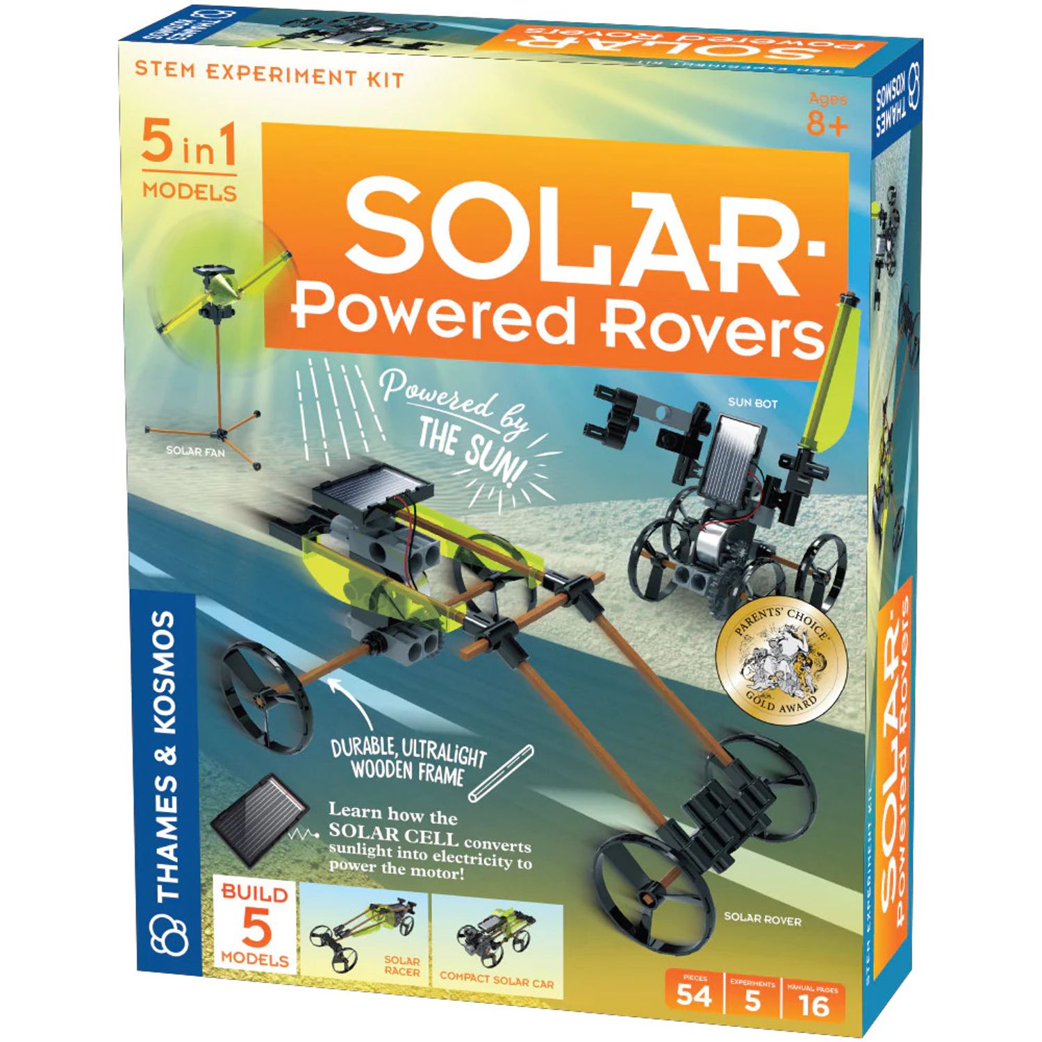 Kit STEM de construit vehicule cu energie solara fotografia produsului