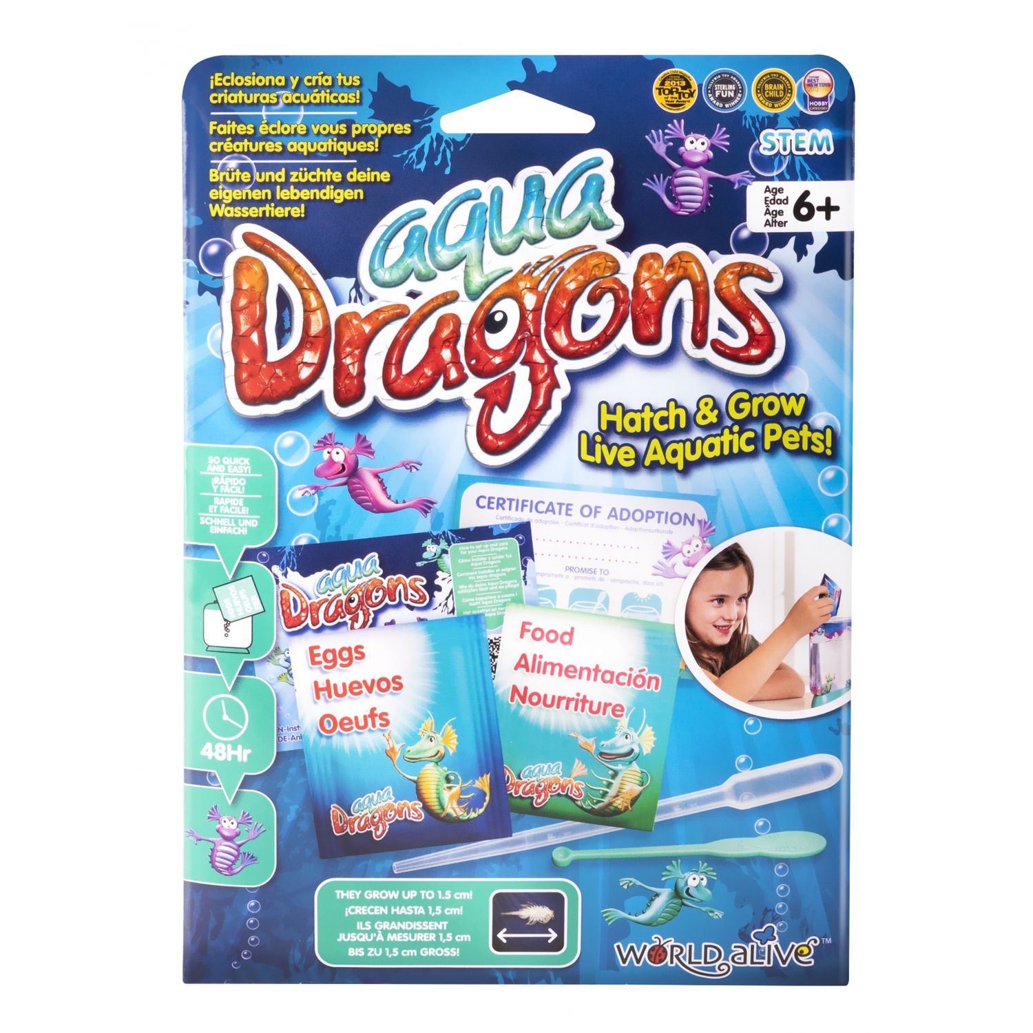 Set educativ STEM - AQUA DRAGONS    Lumea subacvatica - kit reumplere starter fotografia produsului