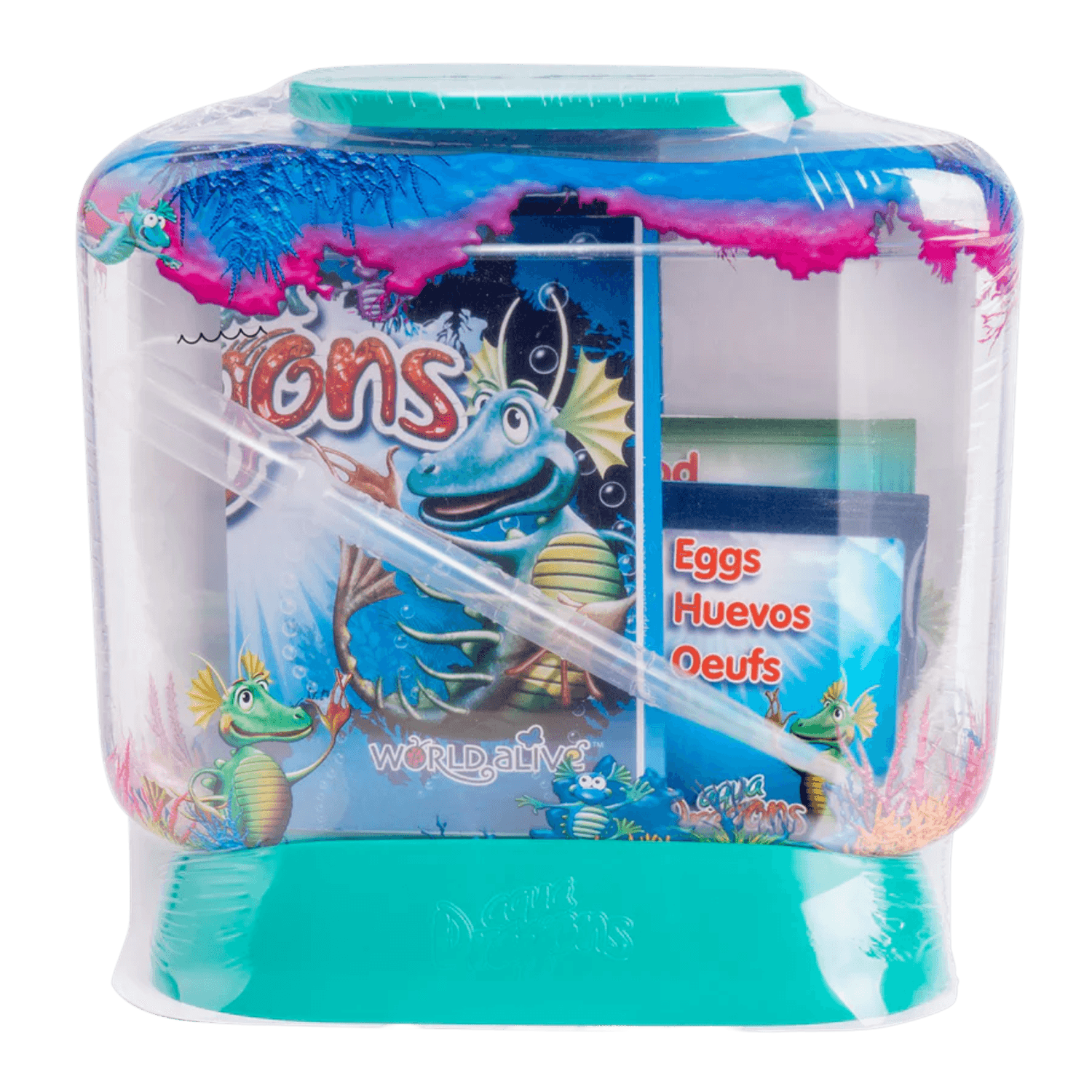 Set educativ STEM - AQUA DRAGONS    Habitat Lumea subacvatica - unboxed fotografia produsului
