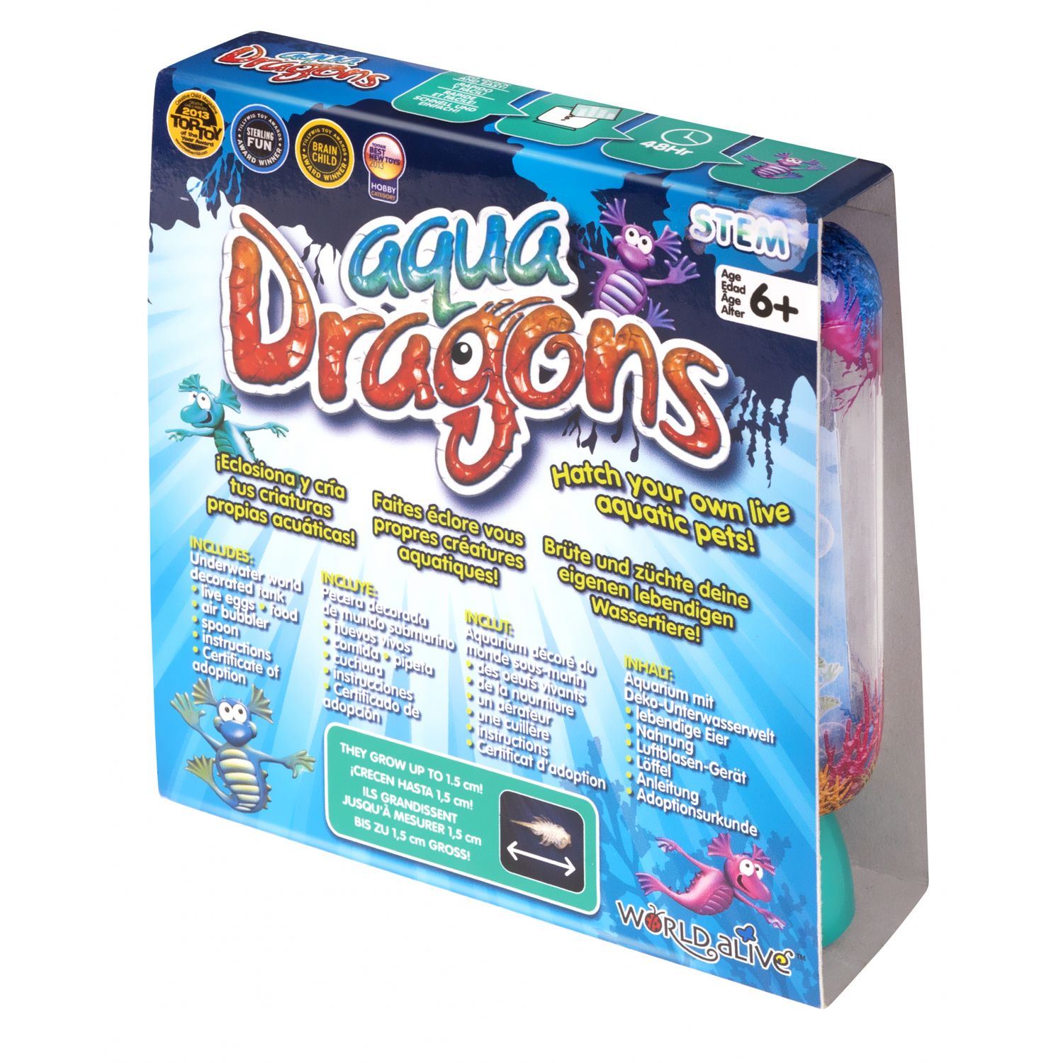 Set educativ STEM - AQUA DRAGONS    Habitat Lumea subacvatica - unboxed fotografia produsului View 4 L