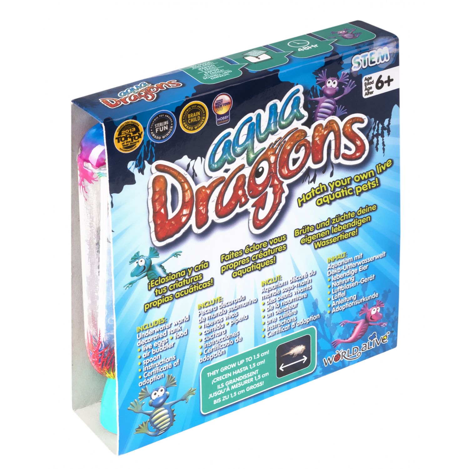 Set educativ STEM - AQUA DRAGONS    Habitat Lumea subacvatica - unboxed fotografia produsului View 3 L