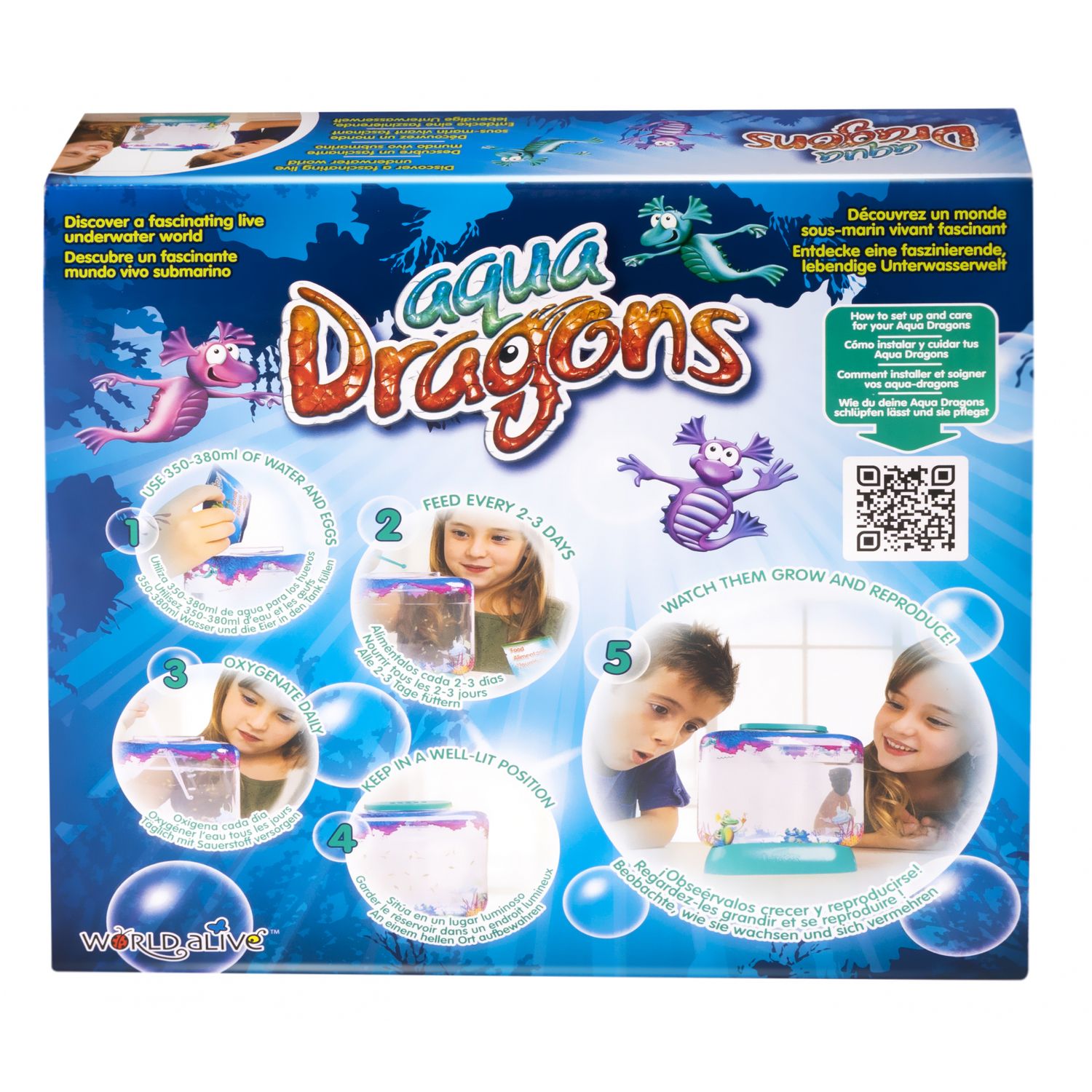 Set educativ STEM - AQUA DRAGONS    Habitat Lumea subacvatica fotografia produsului View 3 L