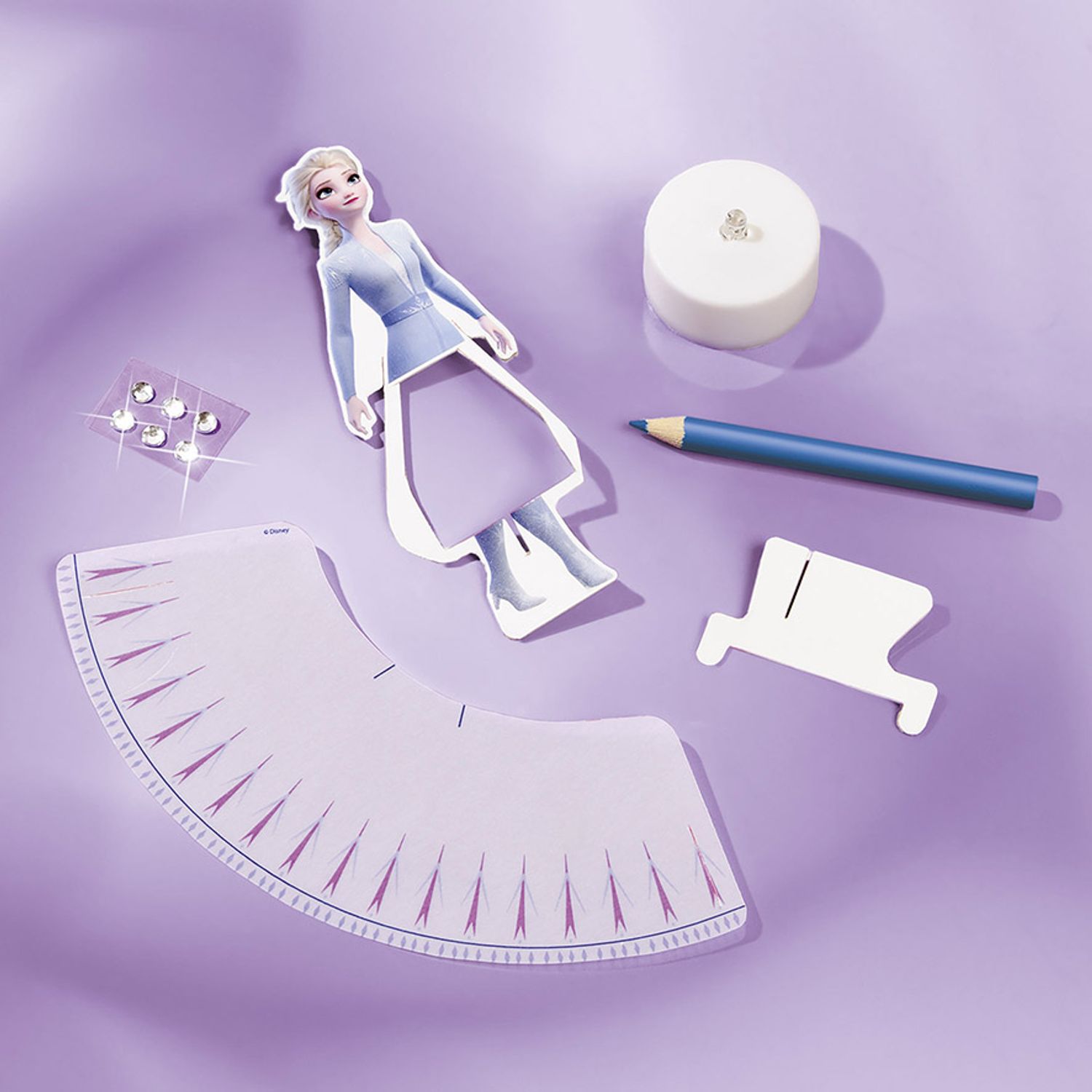 Mini set creativ DIY Figurina luminoasa Disney Frozen fotografia produsului View 2 L