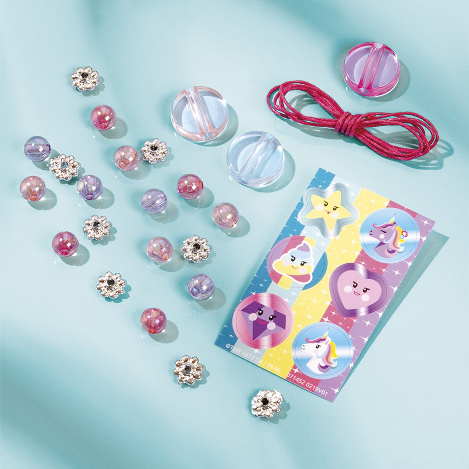 Mini set creativ DIY Colier cu unicorni fotografia produsului View 2 L