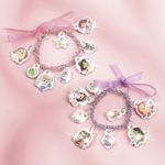 Set creativ DIY Bratari cu pandantive moi 2D cu slipici, Disney Princess fotografia produsului View 4 S