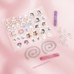 Set creativ DIY Bratari cu pandantive moi 2D cu slipici, Disney Princess fotografia produsului View 3 S
